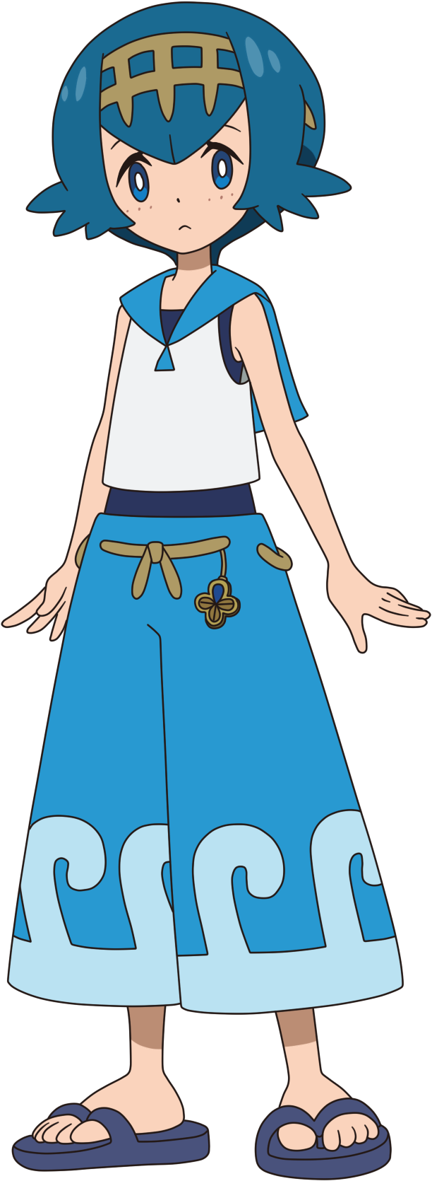 Lana Anime Artwork By Tzblacktd Lana Anime Artwork - Pokemon Sun And Moon Characters (834x1725)