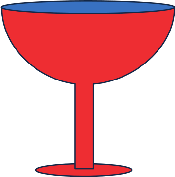 Glass Of Champagne Or Sparkling Wine Wedding Drink - Wine Glass (550x550)