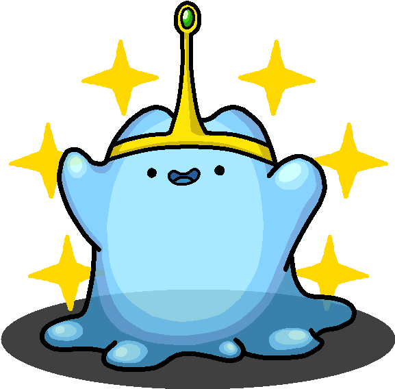 Shiny Ditto Slime Princess By Shawarmachine - Adventure Time Shiny Pokemon (650x650)