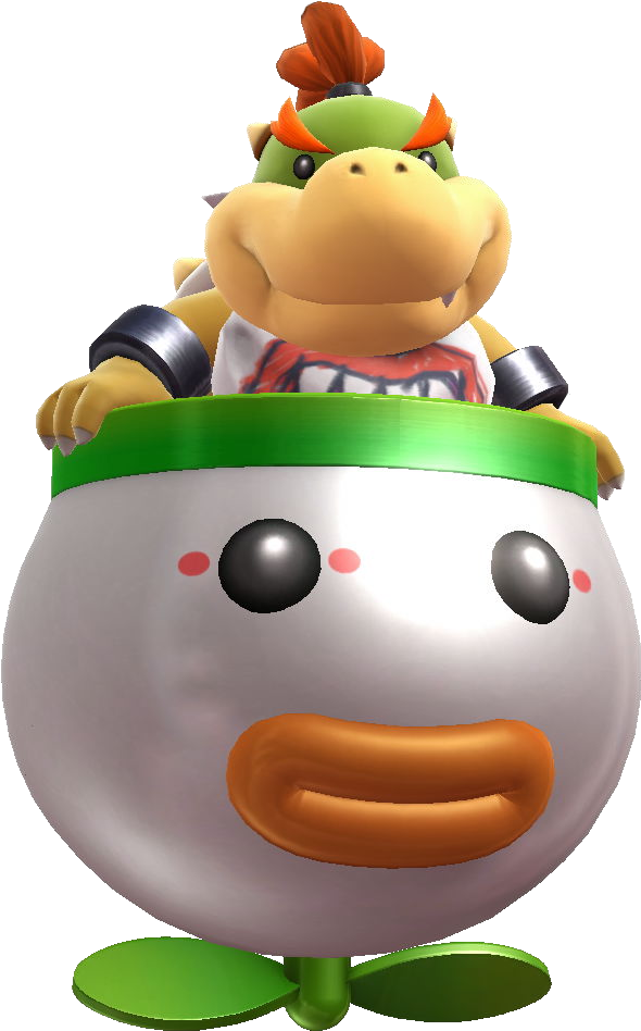 Mecha Cheep Super Mario Wiki The Mario Encyclopedia - Bowser Jr Koopa Clown Car (617x967)