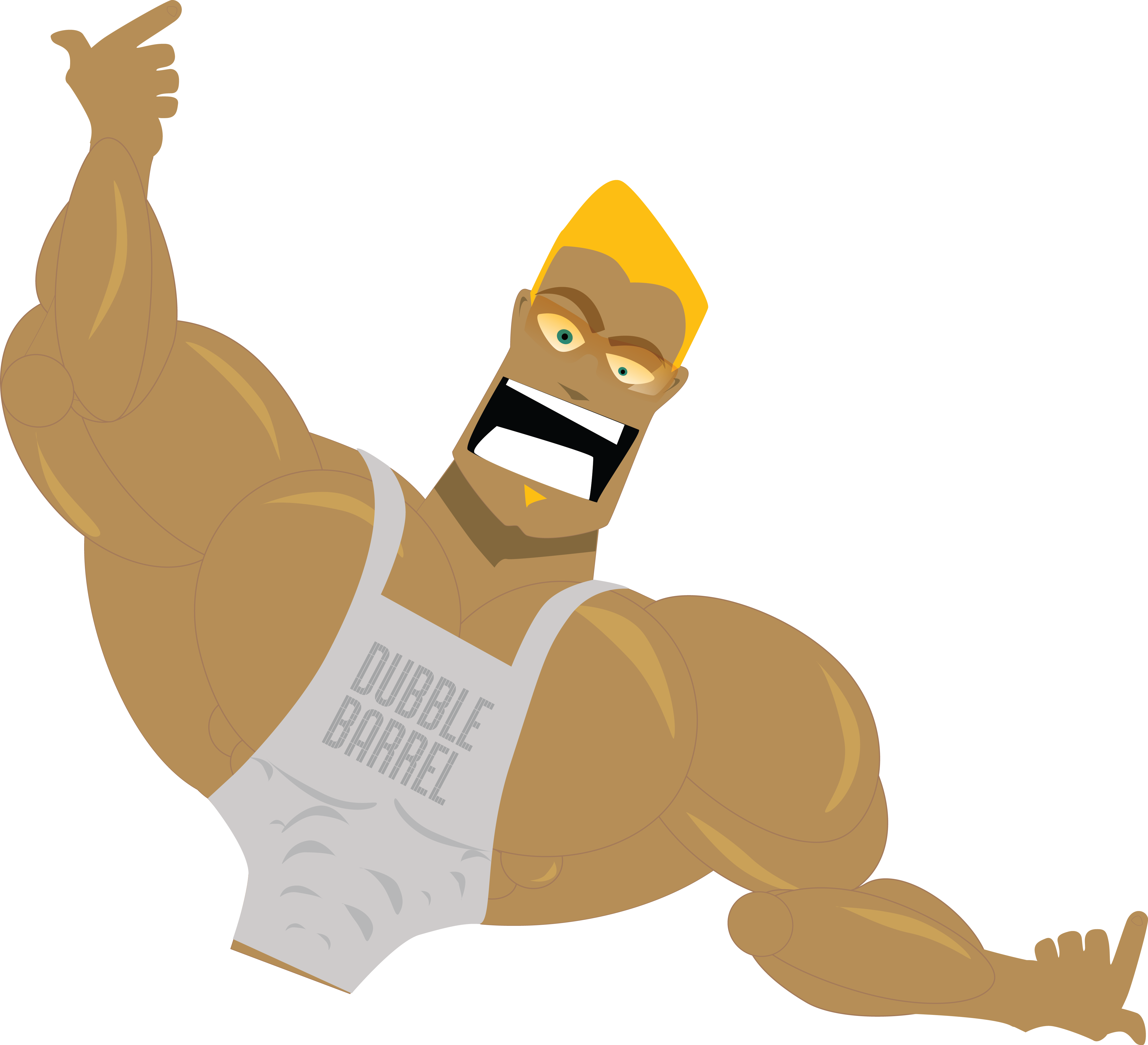 At The Beach Has The Best Tanning Promotions Available - Cartoon (4420x4025)