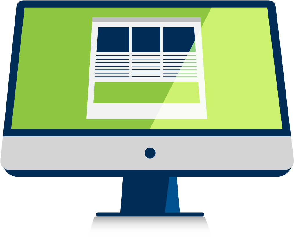 Design Marketing Agency Bendigo - Computer Monitor (1667x1667)