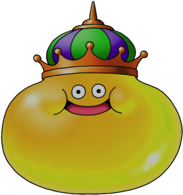 【golden Slime King】（bronze Level Boss） - Dragon Quest King Slime (429x450)