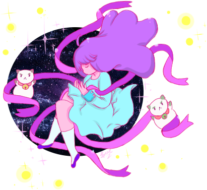 Bee And Puppycat Dream Bee Cosplay - Puppycat And Bee Bees Dream (448x401)