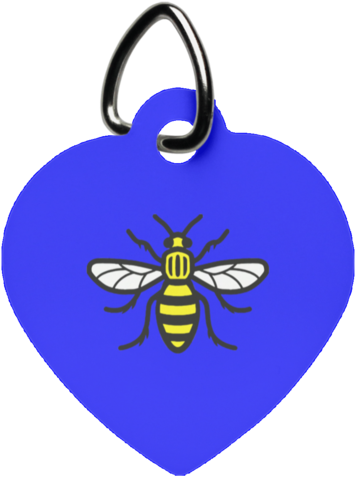 Manchester Bee Heart Pet Tag - Manchester Bee Flex Fit Twill Baseball Cap (480x480)