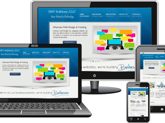 Responsive Web Design Clipart Artwork - Web Design Software Business (640x480)