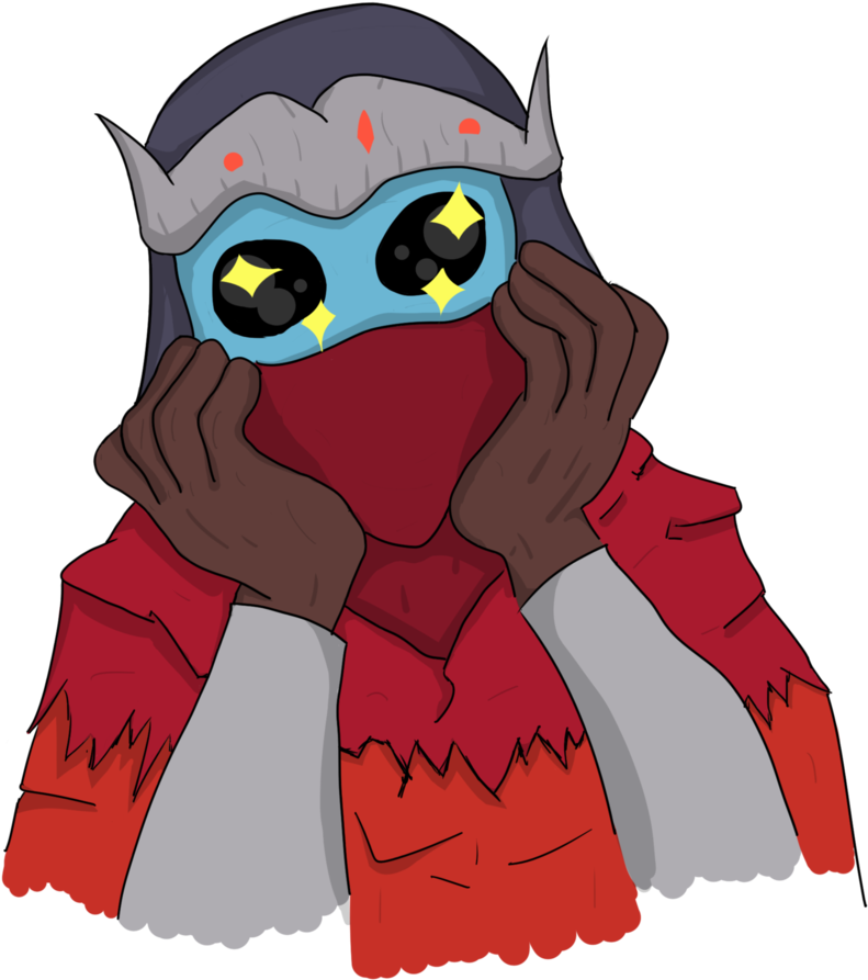 Hyper Light Drifter - Illustration (875x912)