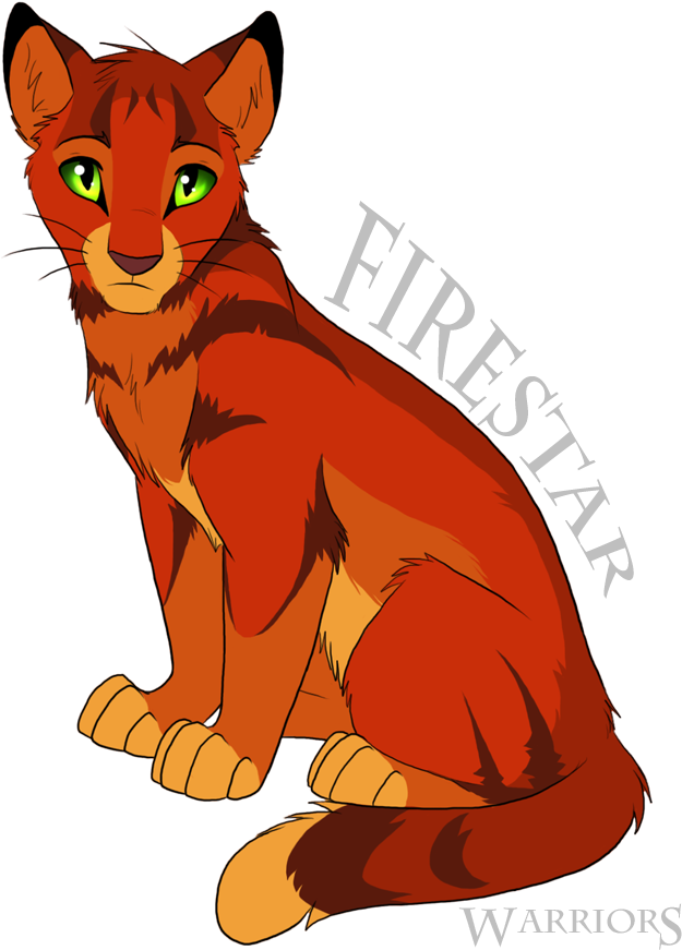 How To Draw A Warrior - Warrior Cats Firestar Drawing (663x899)