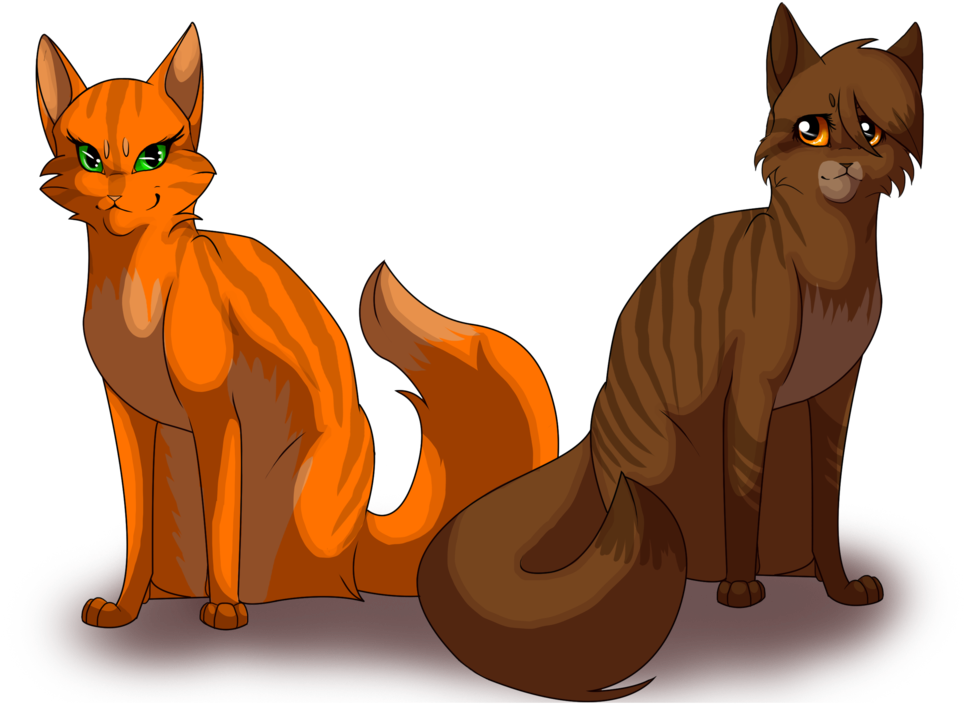 Squirrelflight/leafpool By Whispering-night - Warrior Cats Squirrelflight And Leafpool (1024x728)