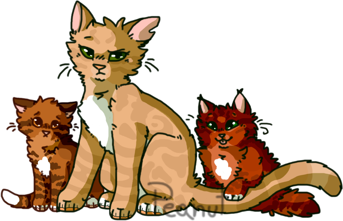 Warriors Warrior Cats Sandstorm Squirrelflight Leafpool - Warriors (1280x803)