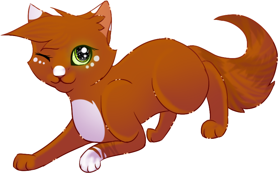 Chibi Squirrelflight By Melo3001 On Deviantart - Erin Hunter (1024x768)