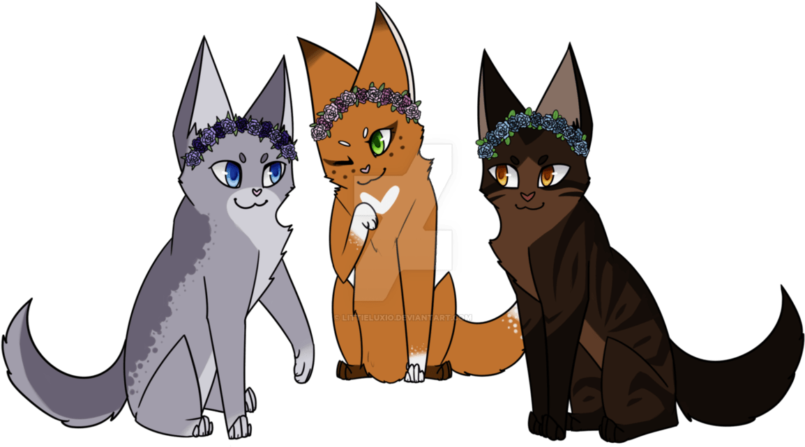 Squirrelflight And Bramblestar Playing (1159x690)