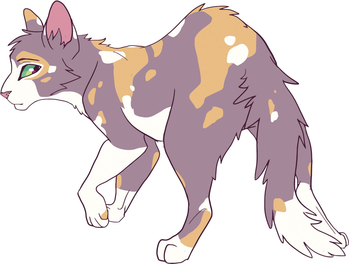 Into The Wild Cat Warriors Drawing Firestar - Warrior Cat Drawing Styles (1500x1500)