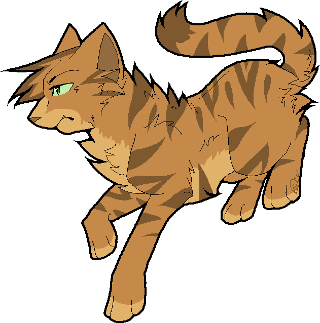 Animated Gif Transparent, Warriors, Share Or Download - Warrior Cats Transparent Gif (633x662)