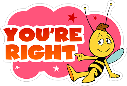 Sticker 14 From Collection «maya The Bee» - Sticker 14 From Collection «maya The Bee» (490x317)