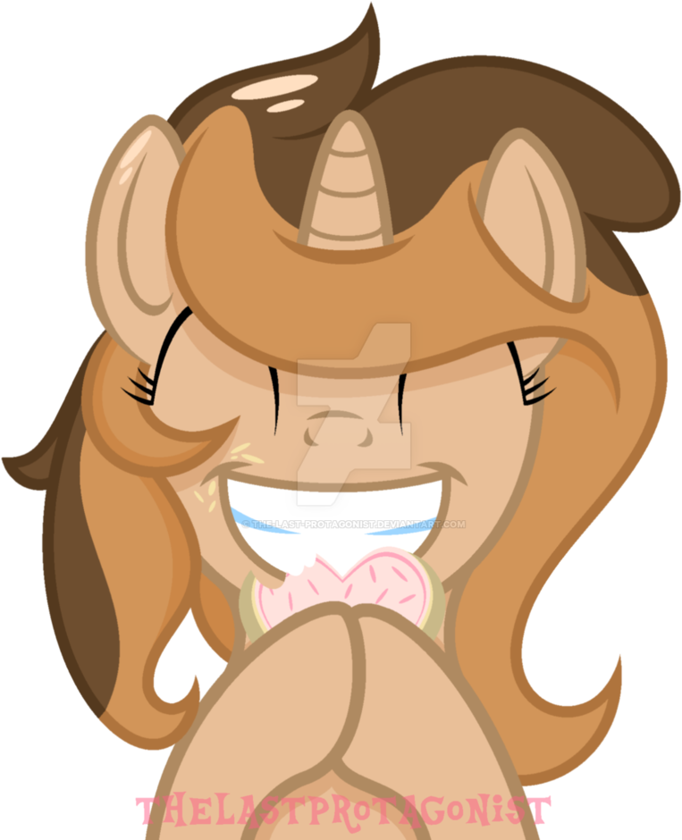 Baker Lady Horse Chick By The Last Protagonist - Cartoon (838x953)