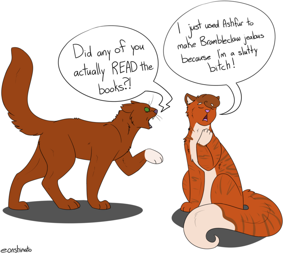 Canon Squirrelflight Meets Fanon Squirrelflight By - Squirrelflight In Real Life (949x842)