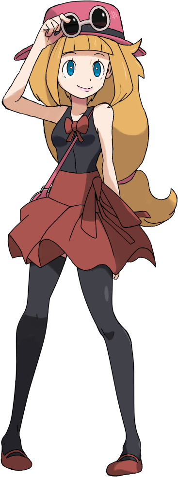 Pokemon X Y Female Protagonist By Nix-u - Pokemon Y Female Character (381x1000)