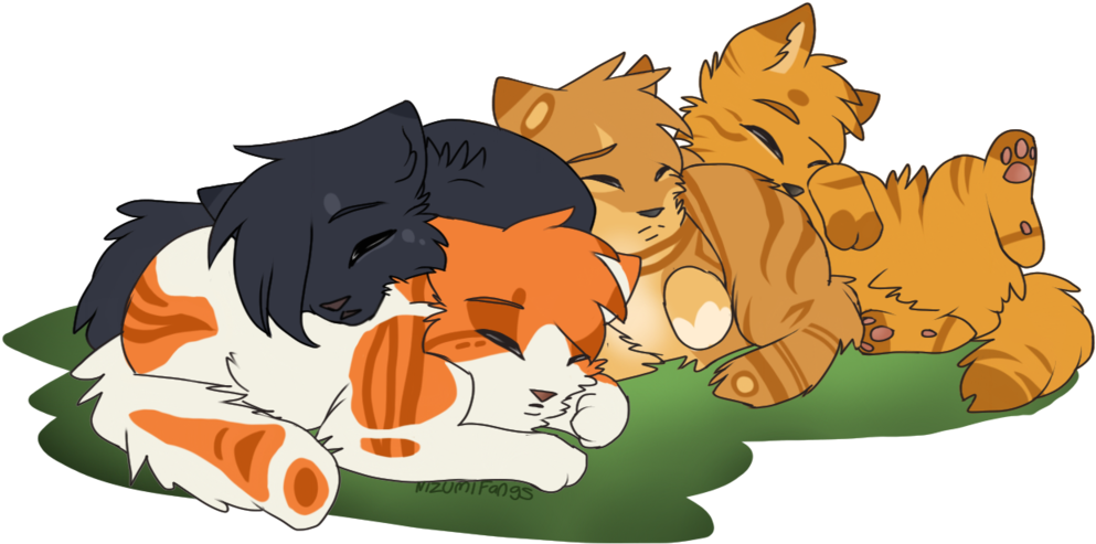 They Will Be Great Warriors By Nizumifangs - Cartoon (1024x640)