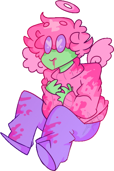 Angel Bee By Zannbie - Cartoon (490x630)