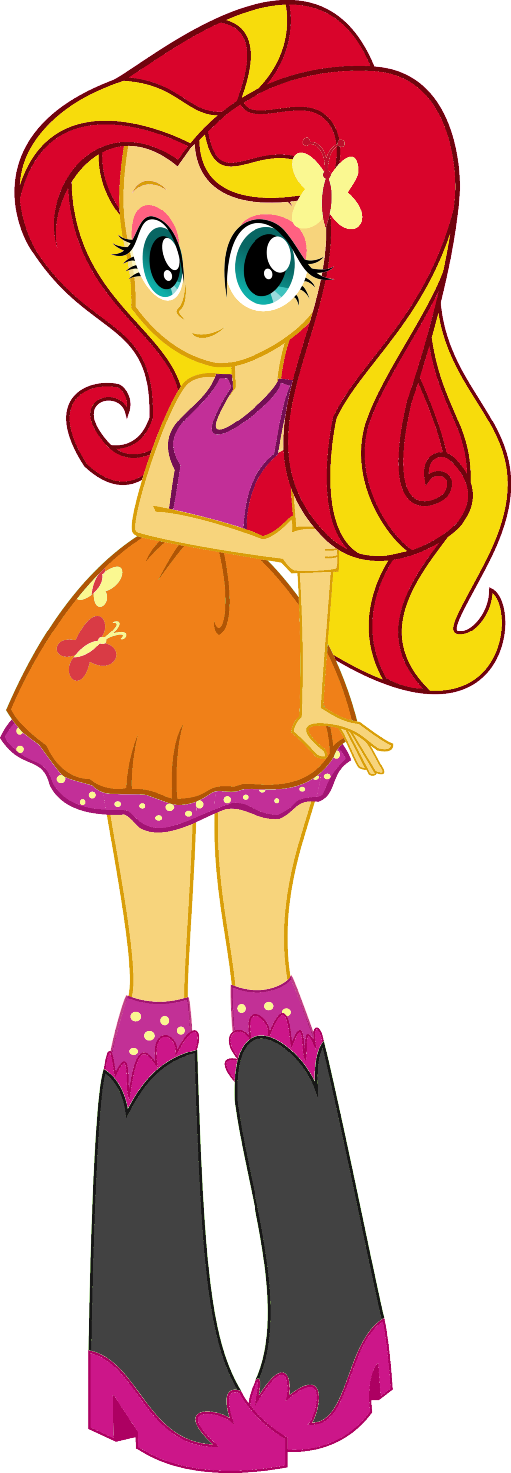 Shimmershy By Assassins Creed1999 Shimmershy By Assassins - Sunset Shimmer (1024x2953)