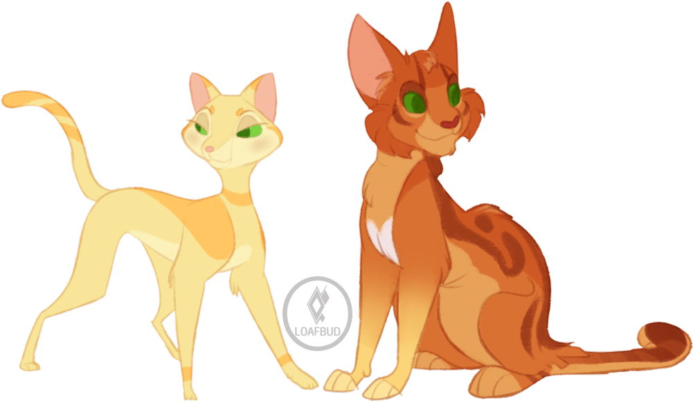 Loafbud Loafbudart Warrior Cats Warrior Cats Designs - Firestar (1157x668)