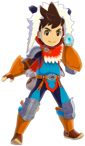 Mhst-protagonist Render 001 - Monster Hunter Stories Png (288x496)