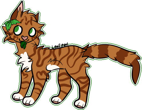 Warriors Warriorcats Po3 Warrior Cats Chibis Thunderclan - Cartoon (503x389)