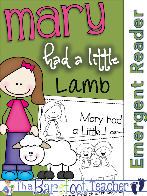 Mary Had A Little Lamb Nursery Rhyme Meaning For Kids - Cartoon (800x800)