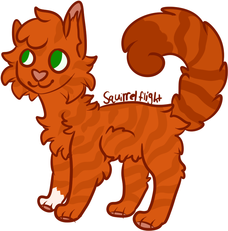 Warriors Warriorcats Po3 Warrior Cats Chibis Thunderclan - Cartoon (794x800)