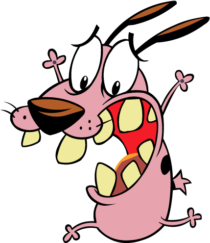 Courage The Cowardly Dog Fictional Characters Wiki - Courage The Cowardly Dog (466x500)