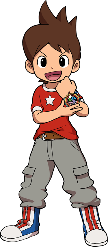Nathan Adams Is The Main Protagonist Of The Yo-kai - Yo Kai Watch Main Character (374x854)