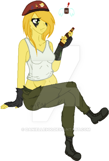 C By The Last Protagonist - Cartoon (400x569)