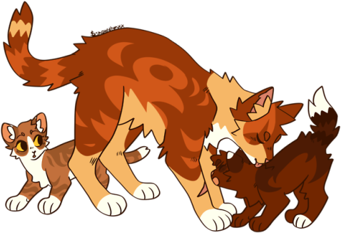 I Also Added Leafpool Bc She Deserved It And I Forgot - Snowylynxx Warrior Cats (500x360)
