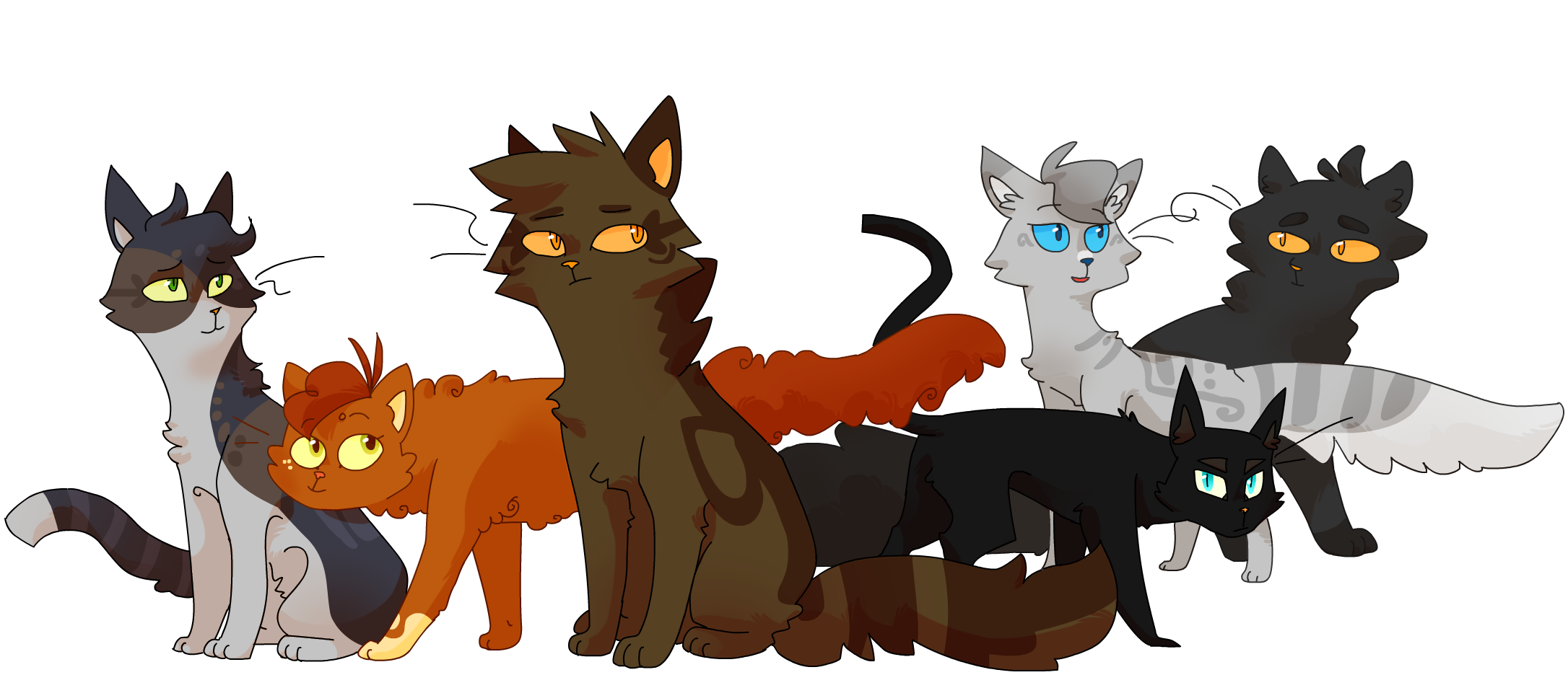 Warrior Cats By Nifty - Warriors The New Prophecy (2464x1172)