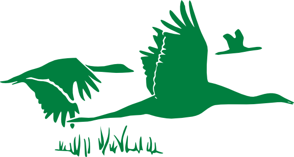 Green Geese Clip Art At Clker - Rumi Quotes On Helping (600x321)