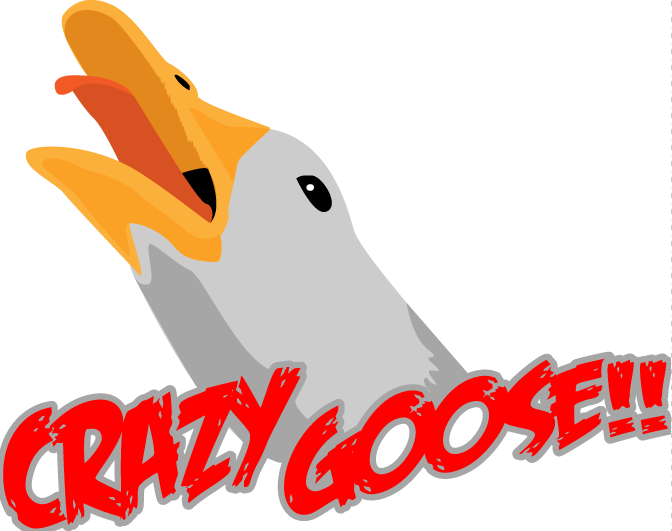 Crazy Goose By Gummi-thor - Crazy Goose (672x531)