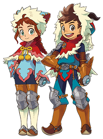 Monster Hunter Stories - Monster Hunter Stories Characters (365x501)