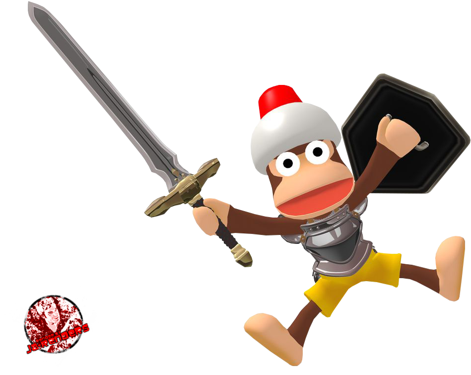 Ape Quest Protagonist - Ape Escape Render (1024x768)