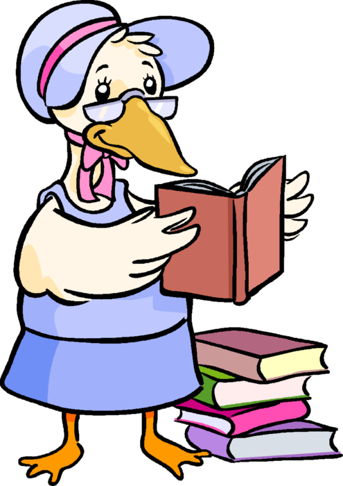 Vector Illustration Of Mother Goose Fairy Tale And - Clip Art Mother Goose (495x700)