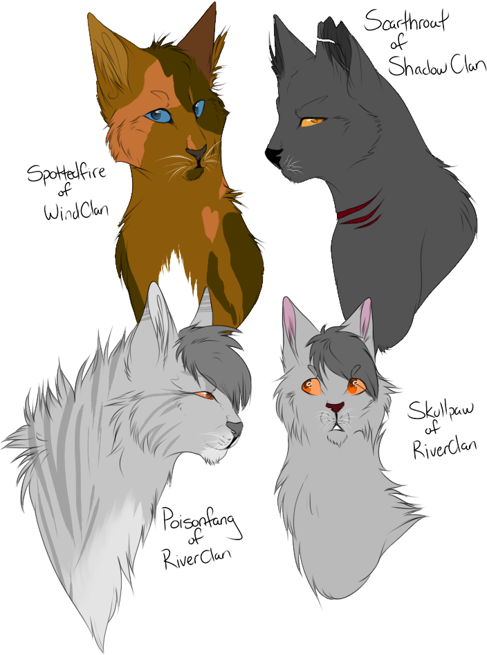 Some Warriors Oc's By Spottedfire23 - Kitten (717x950)