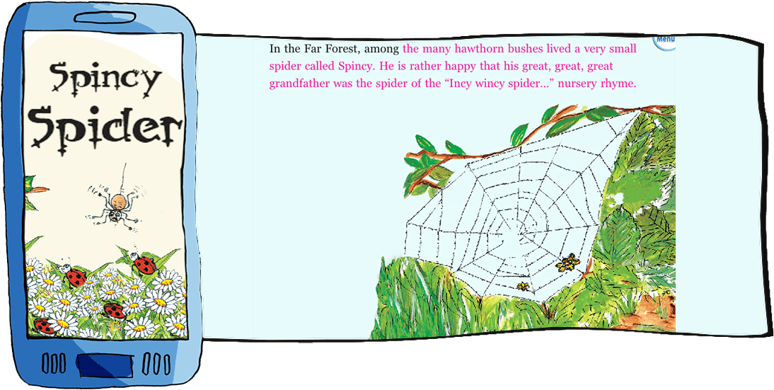 Get A Sneak Peak Into The Story - Spincy Spider (1108x550)