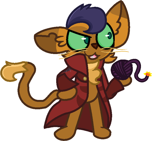 Thefanficfanpony, Bomb, Capper Dapperpaws, Cat, Male, - Cartoon (708x677)