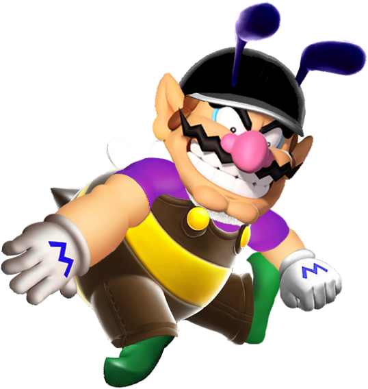 Bee Wario By Tom - Cartoon (547x572)