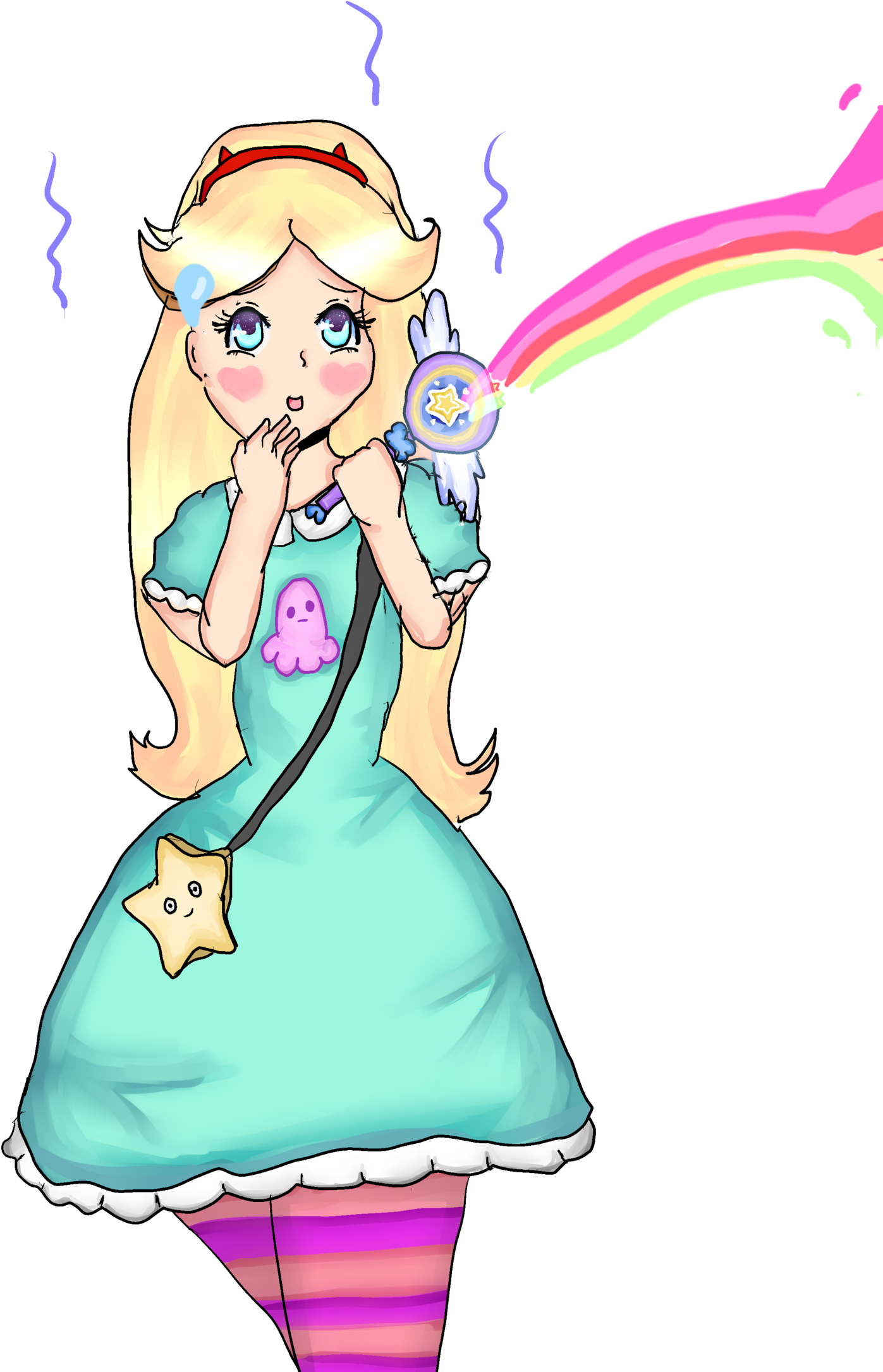 Star Butterfly By Pinkipockets Oops, I Did It Again - Cartoon (1600x2263)