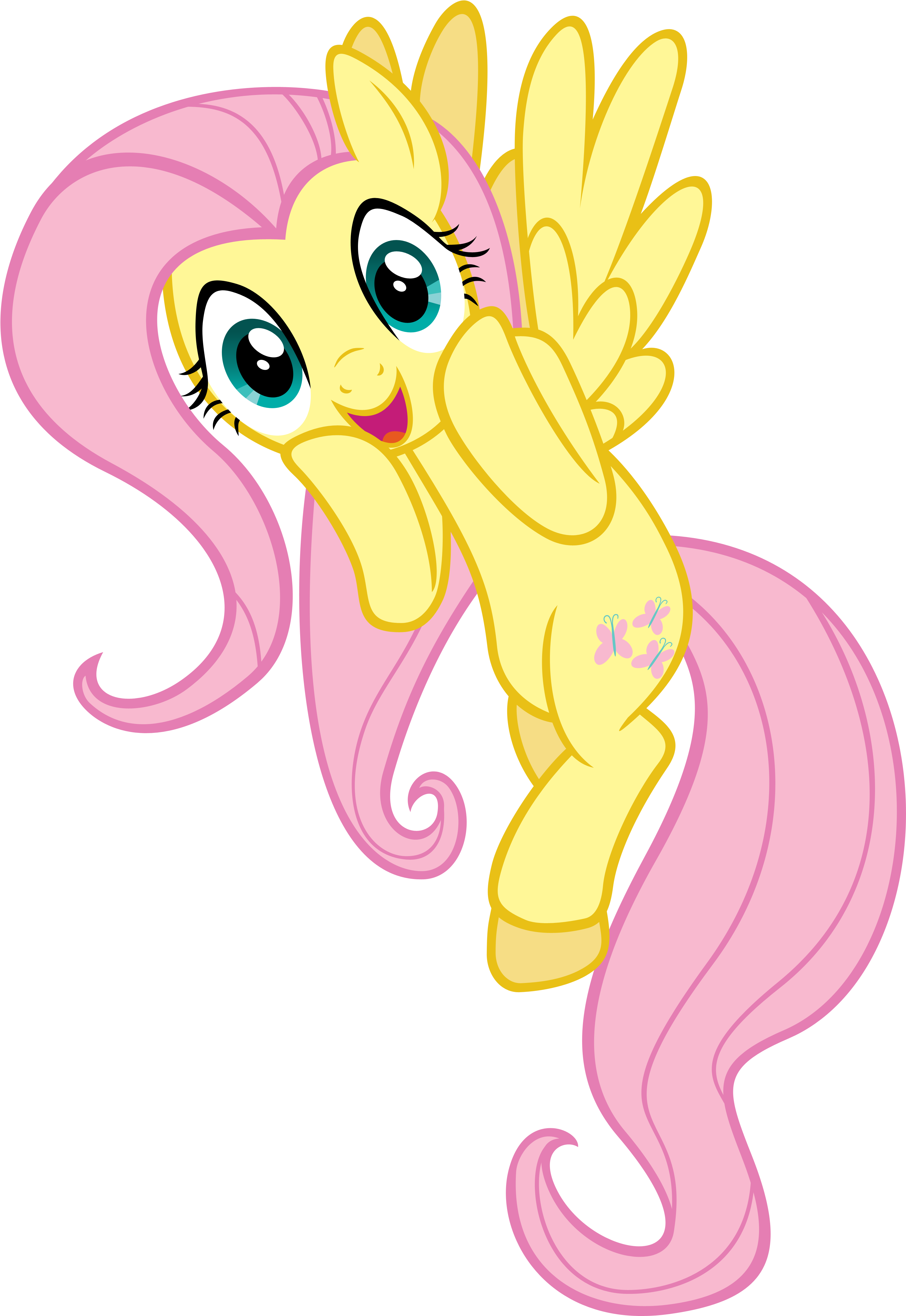 We Did It By Stabzor - Fluttershy (3301x4763)