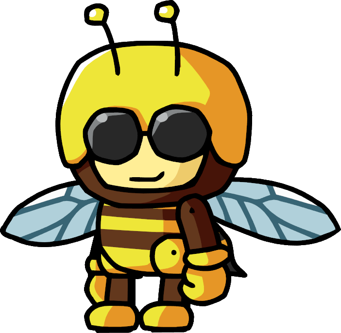 Bee Suit - Scribblenauts Remix Words (702x686)