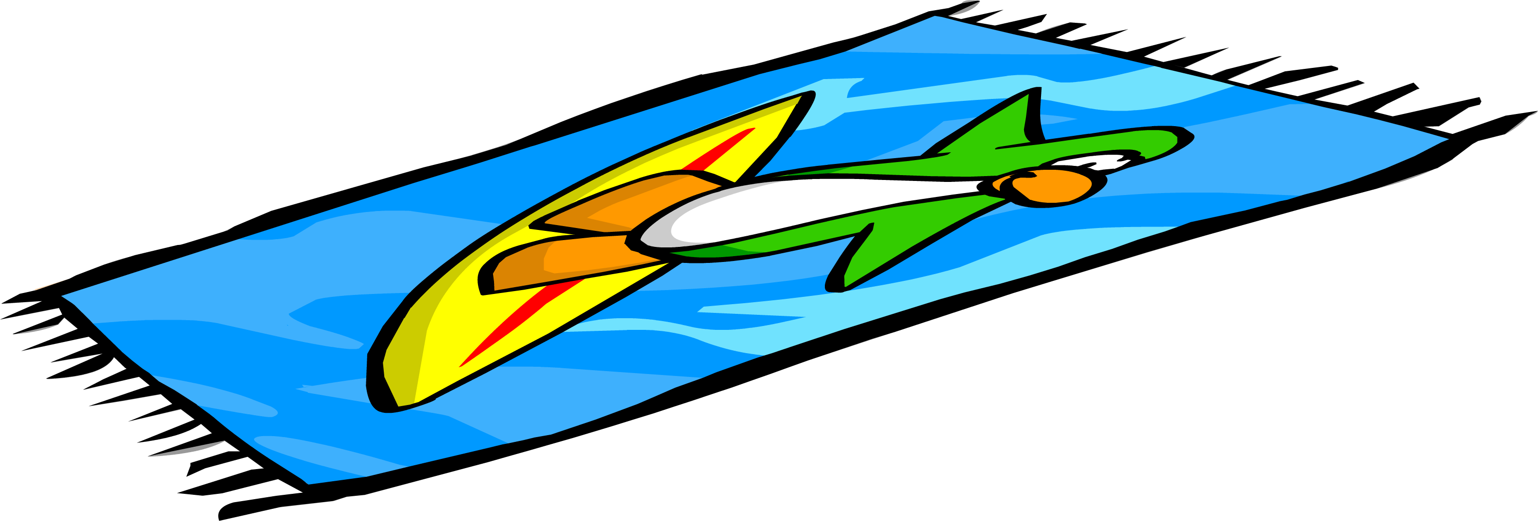 Surf Beach Towel Sprite 007 - Surf Beach Towel Sprite 007 (3166x1074)