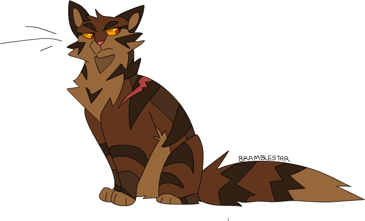 Warrior Cats Bramblestar Thunderclan - Ukari Warrior Cats Bramblestar (738x448)