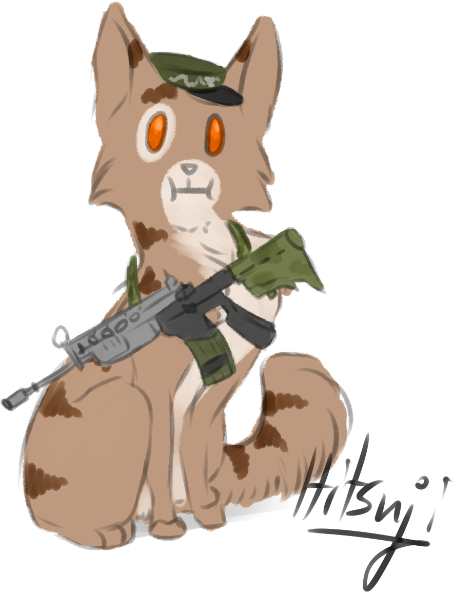 Chibi War Kitten By Owcapl Chibi War Kitten By Owcapl - Cartoon (1000x1200)